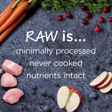 Instinct Raw Boost Kibble + Raw Freeze Dried Healthy Weight Grain-Free Recipe with Real Chicken Dry Food 4.5lb